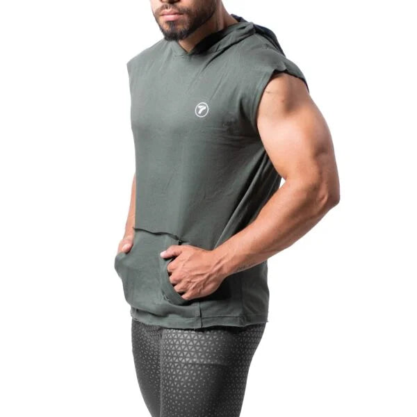 BUZO BEATS UNICOLOR-VERDE MILITAR