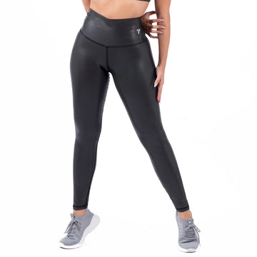 LEGGINS EFECTO CUERO - Tenfit - Ropa Deportiva