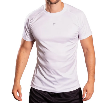 CAMISETA MANGA CORTA HOMBRE - BLANCO