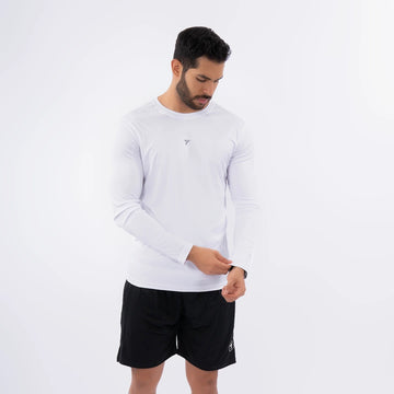 BUZO COMPRESION HOMBRE - BLANCO