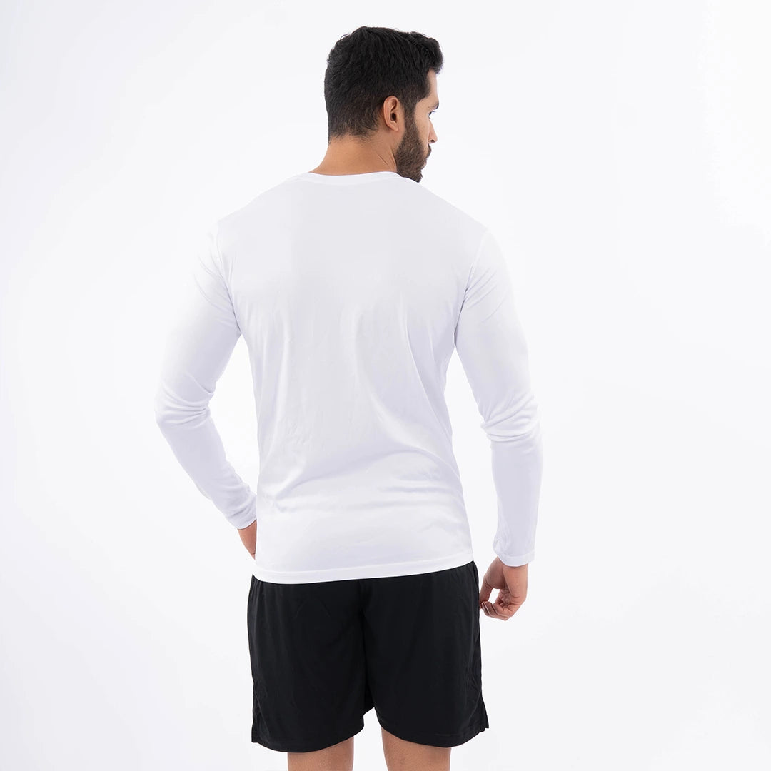 BUZO COMPRESION HOMBRE - BLANCO