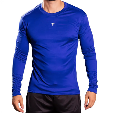 BUZO COMPRESION HOMBRE - AZUL REY