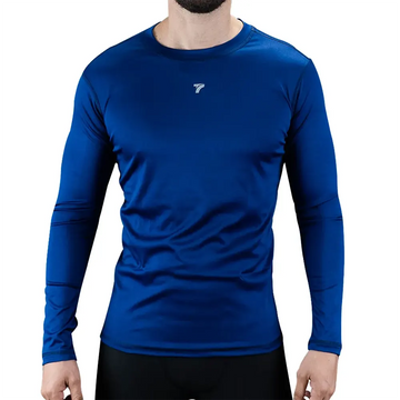 BUZO COMPRESION HOMBRE - AZUL TURQUI