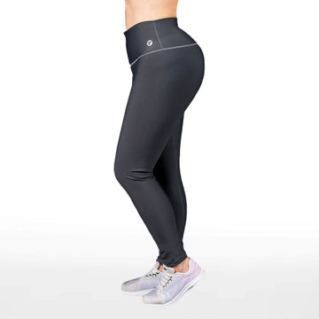 LEGGINS UNICOLOR PLUS SIZE -GRIS OSCURO