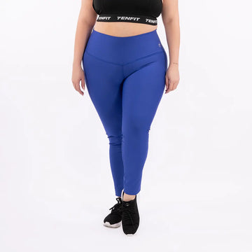 LEGGINS UNICOLOR PLUS SIZE -AZUL REY
