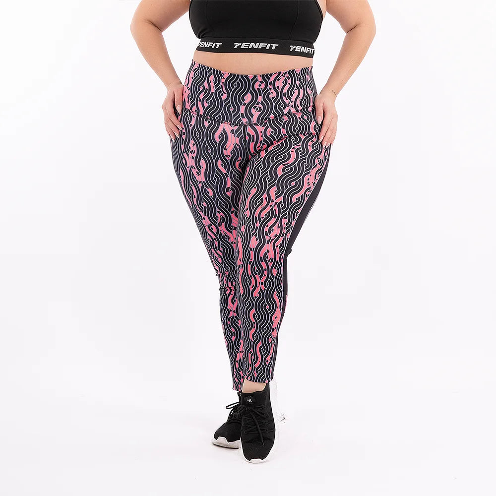 Leggins Sublimado Plus Size - C00805