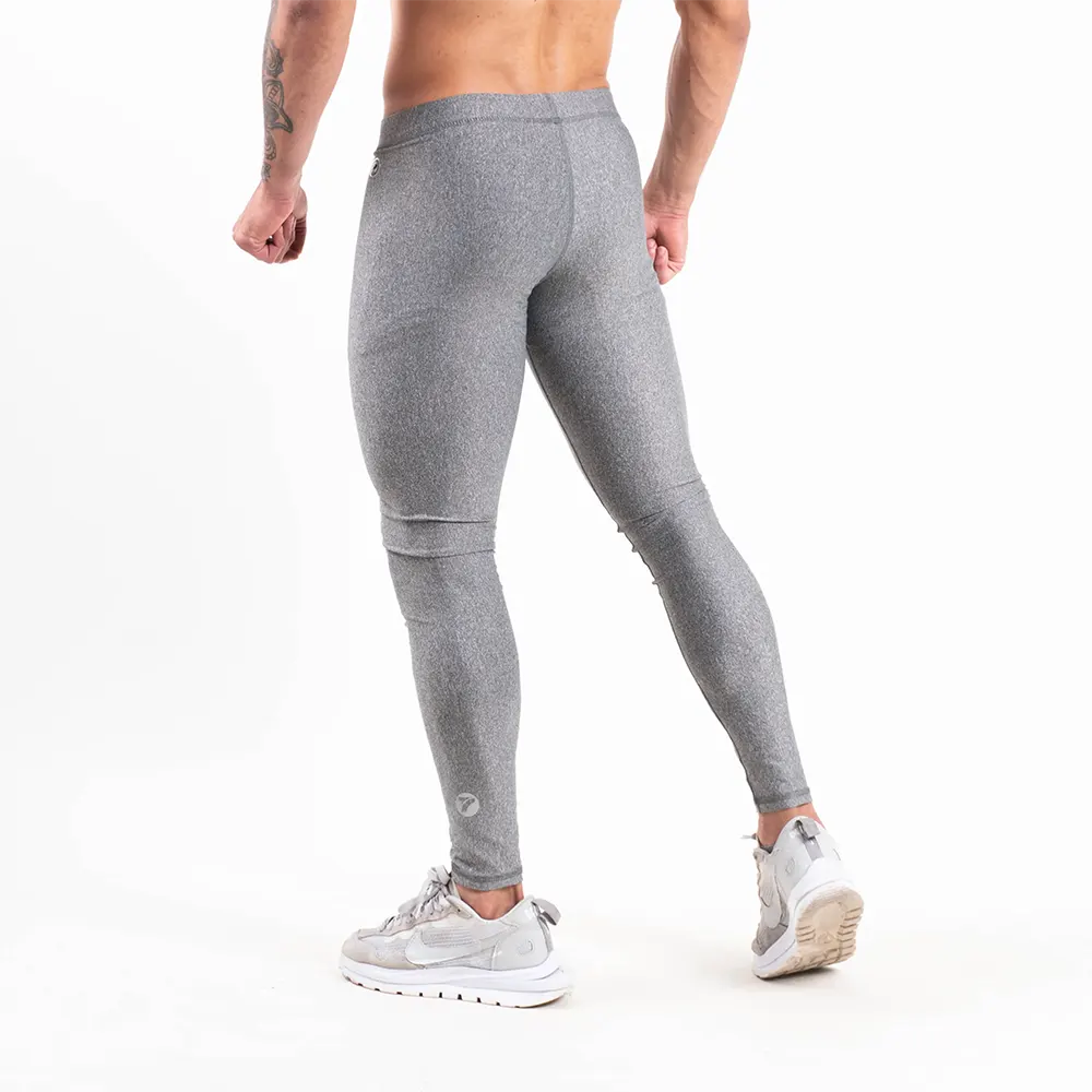 LICRA LARGA UNICOLOR HOMBRE-GRIS JASPE OSCURO
