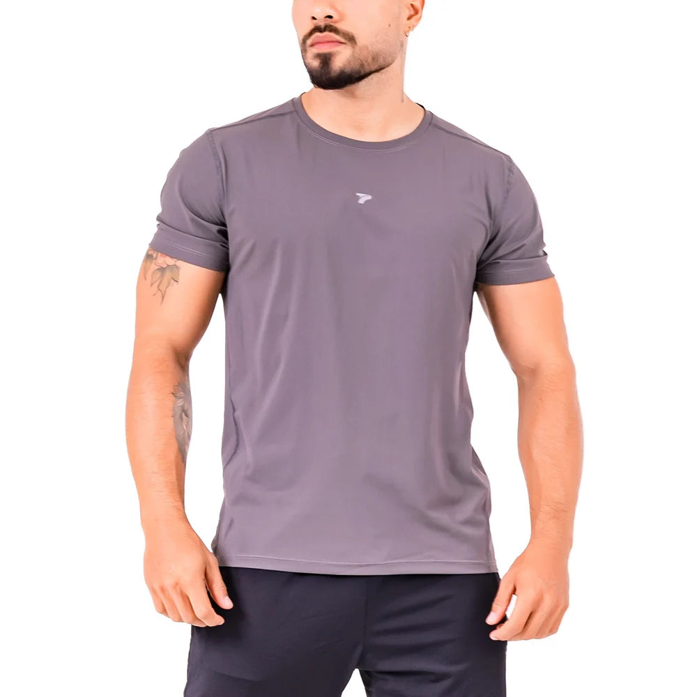CAMISETA COOLDRY - GRIS MEDIO