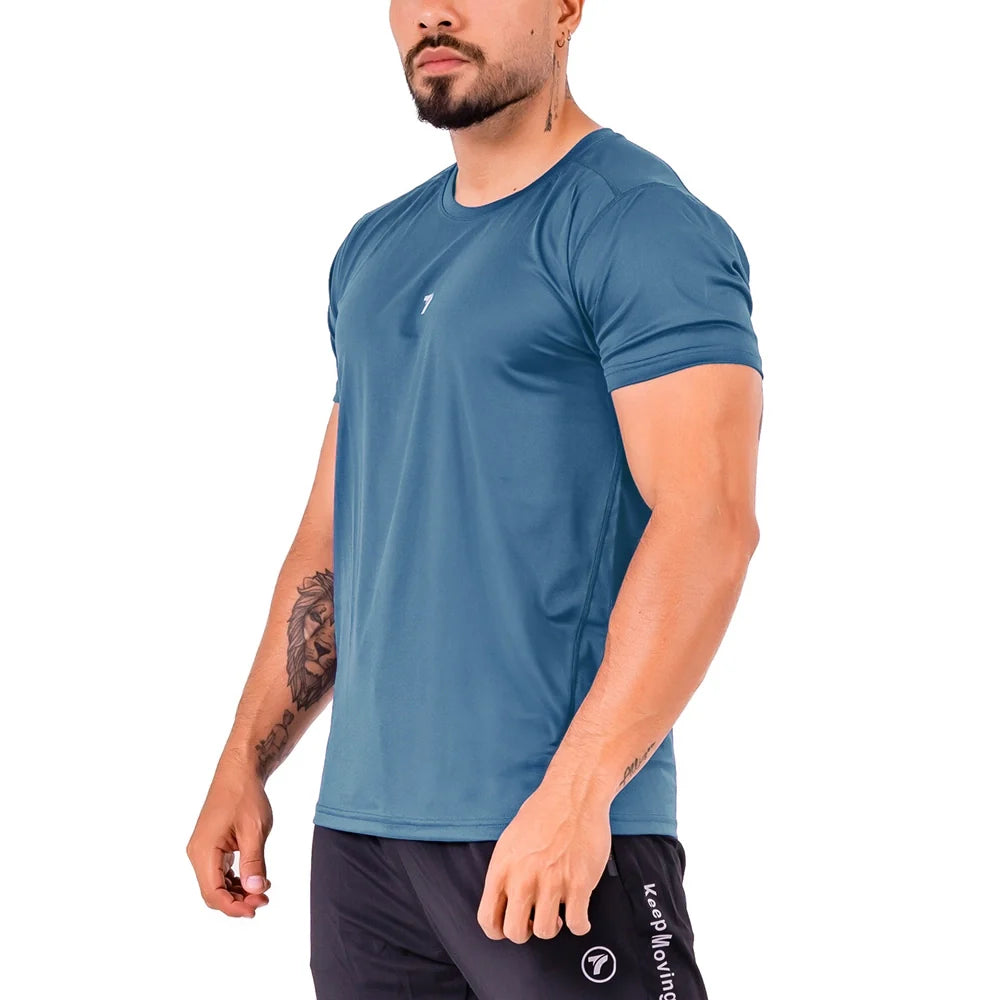 CAMISETA COOLDRY - VERDE PETROLEO