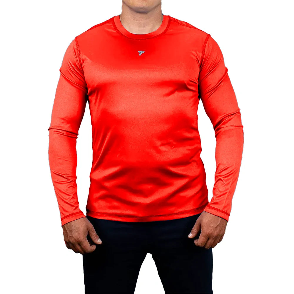 BUZO COMPRESION PLUS SIZE HOMBRE - ROJO
