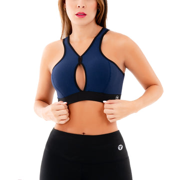 TOP KAREN UNICOLOR - AZUL TURQUI