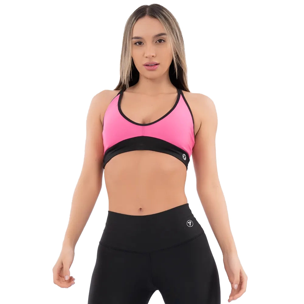 TOP DIANA UNICOLOR - MAGENTA LUMINOSO
