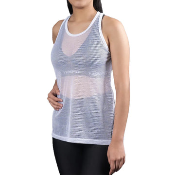 BLUSA ESQUELETO MALLA-BLANCO