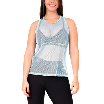 BLUSA ESQUELETO MALLA-VERDE MENTA
