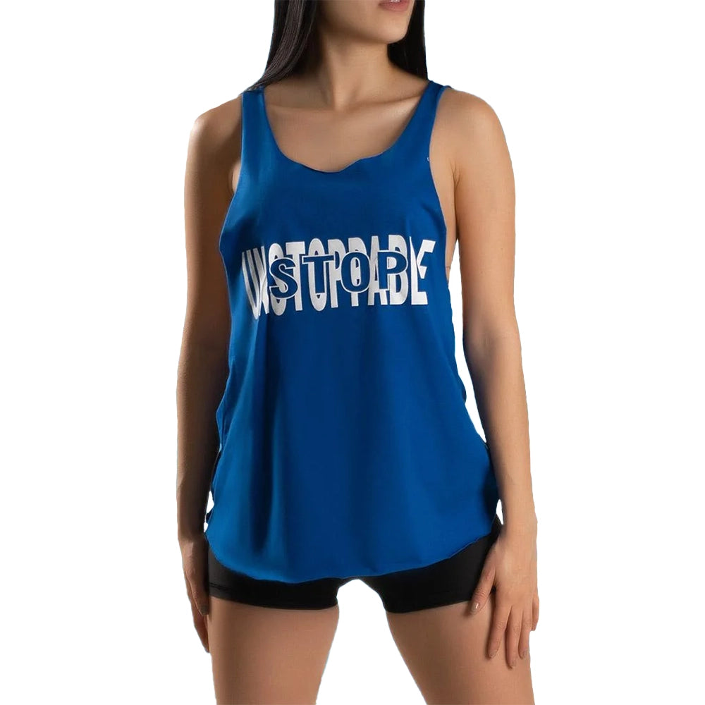 CAMISILLA ALGODON DAMA - AZUL REY