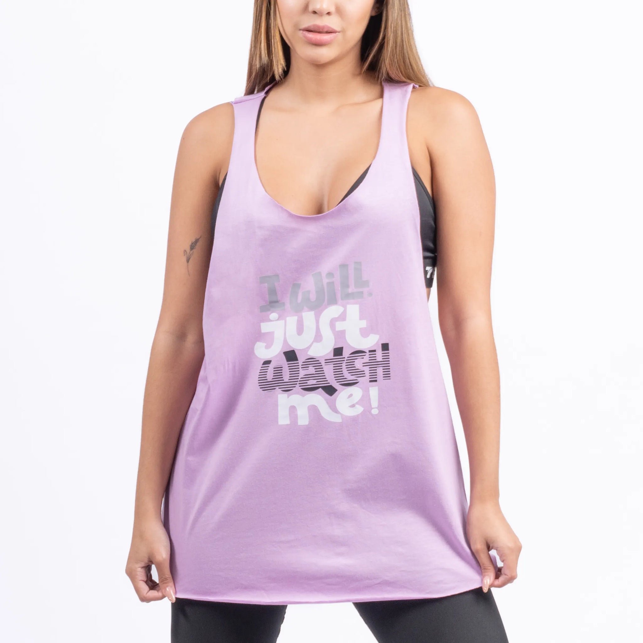 CAMISILLA ALGODON DAMA - LILA
