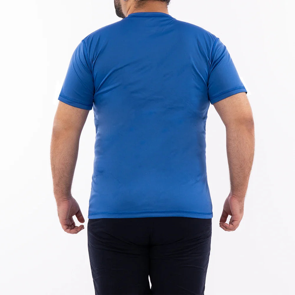 CAMISETA FIST PLUS ZISE UNICOLOR-AZUL REY