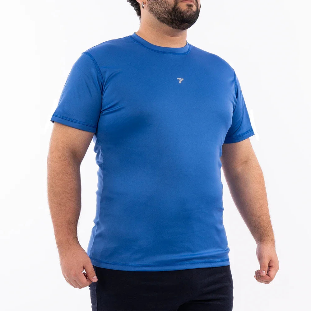 CAMISETA FIST PLUS ZISE UNICOLOR-AZUL REY