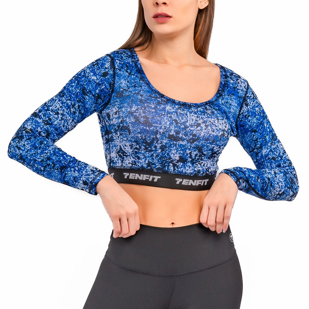 BUZO TOP  MANGA LARGA ELASTIC