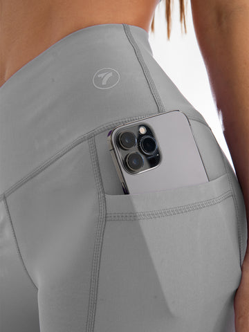 MEDIA PIERNA BOLSILLO CLASIC - GRIS CLARO