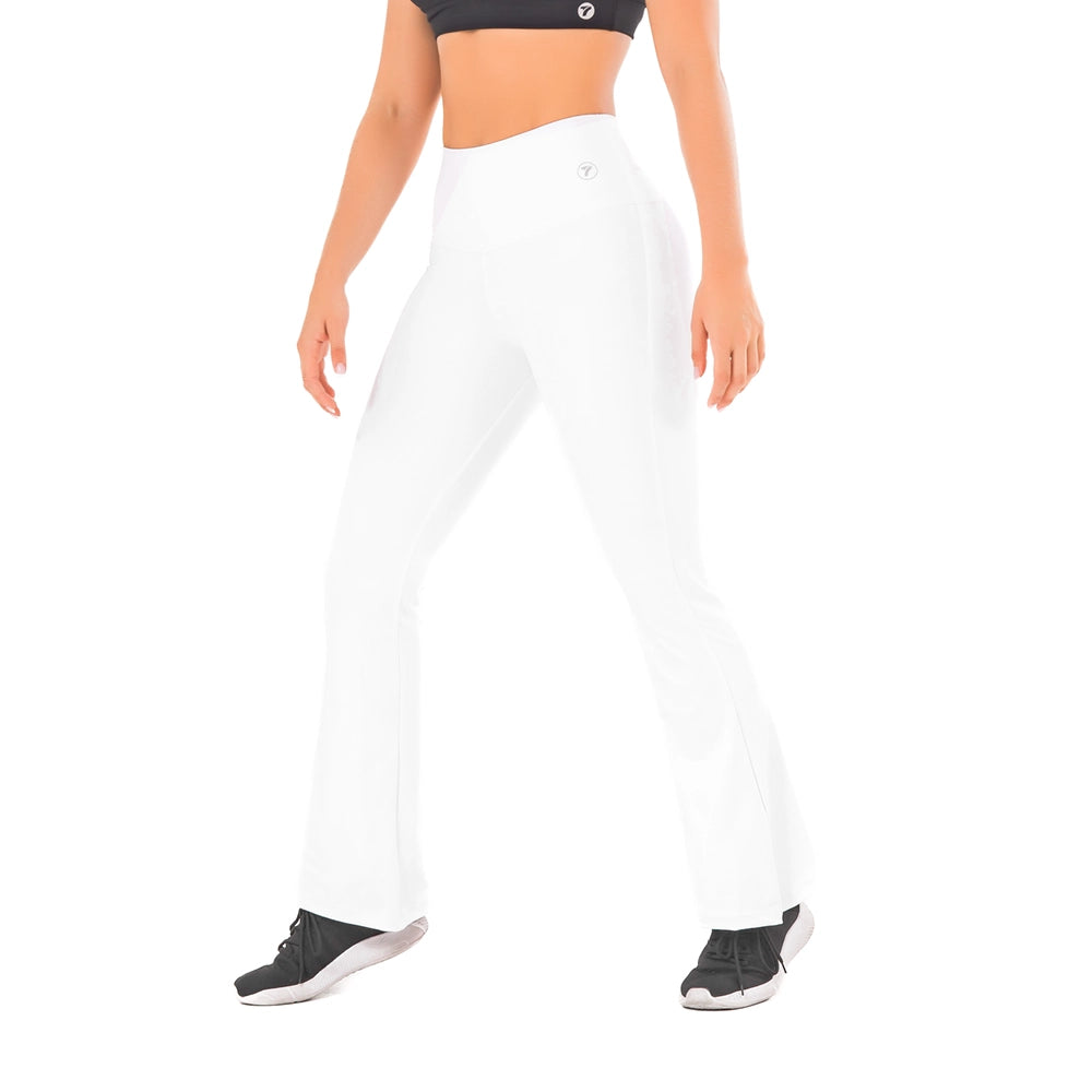 Leggings Bota Campana Venus - Blanco