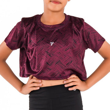 BLUSA SHOT TINY – VINOTINTO OSCURO - C01T01