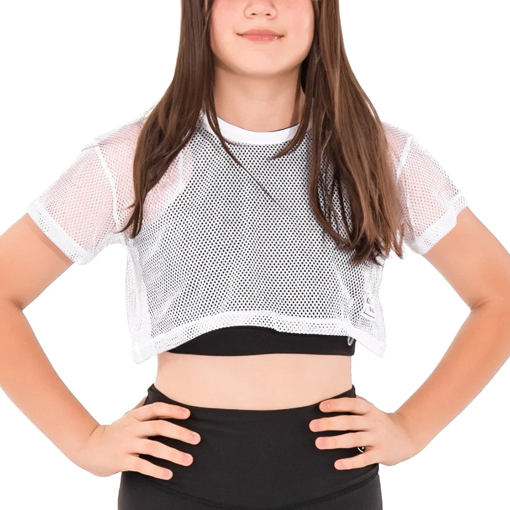 BLUSA TRAP TINY-BLANCO