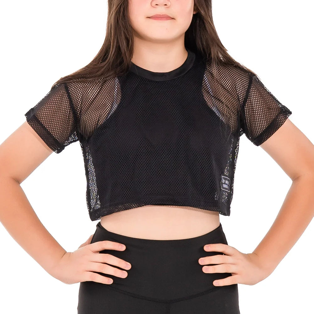 BLUSA TRAP TINY-NEGRO