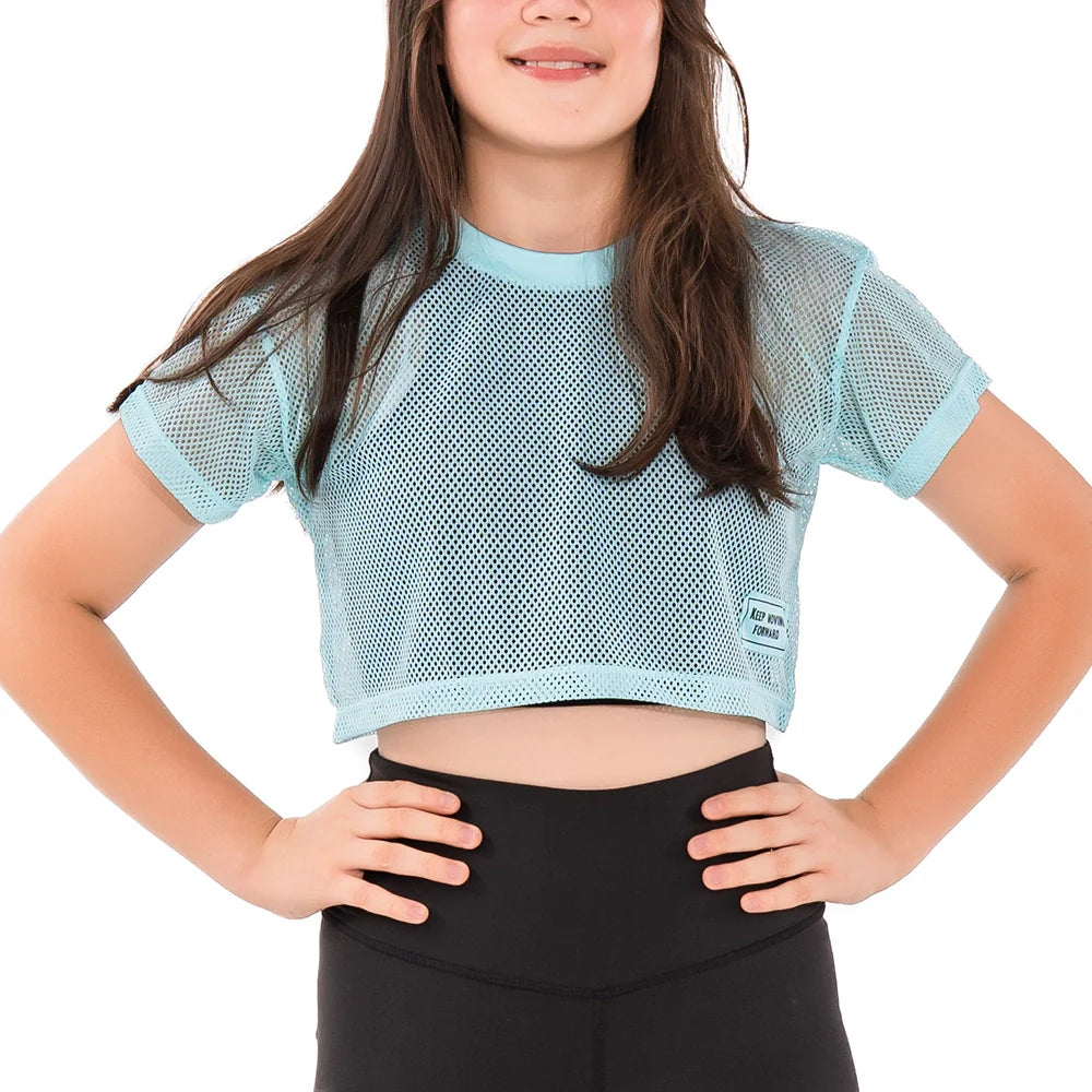 BLUSA TRAP TINY-VERDE MENTA