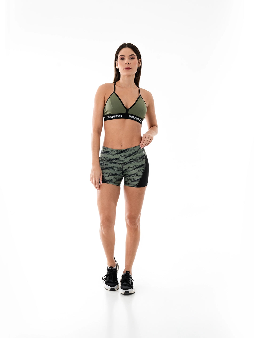SHORT HIGH DEPORTIVO PARA MUJER - C00403