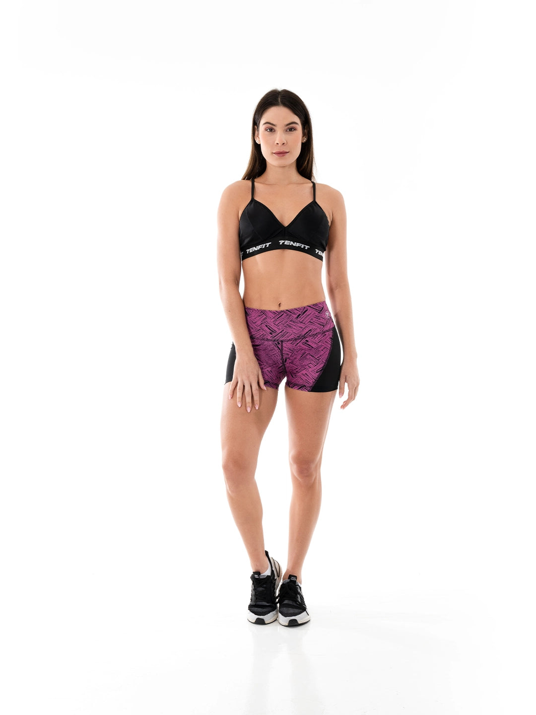 SHORT HIGH DEPORTIVO PARA MUJER - C00404