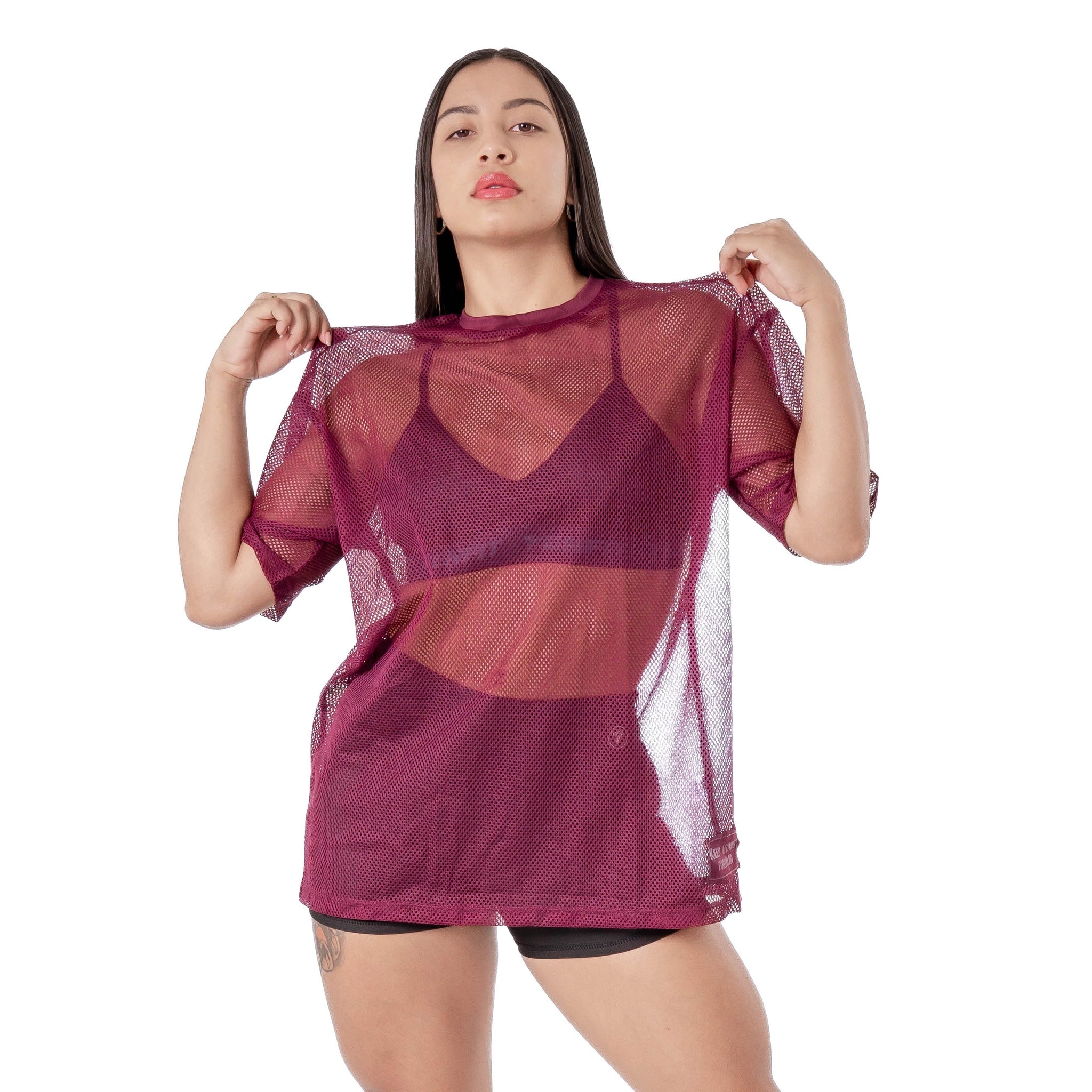 CAMISETA AIRFLOW - VINOTINTO