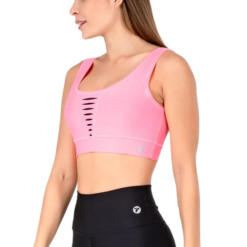 TOP  HYPERFLEX - DISEÑO M1 - ROSADO NEGRO