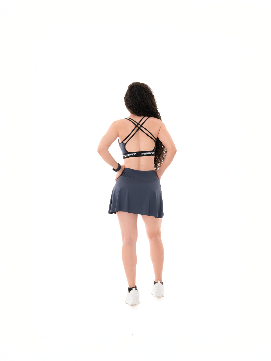 Top Deportivo de Mujer con Copa Interna Crush - Gris Oscuro