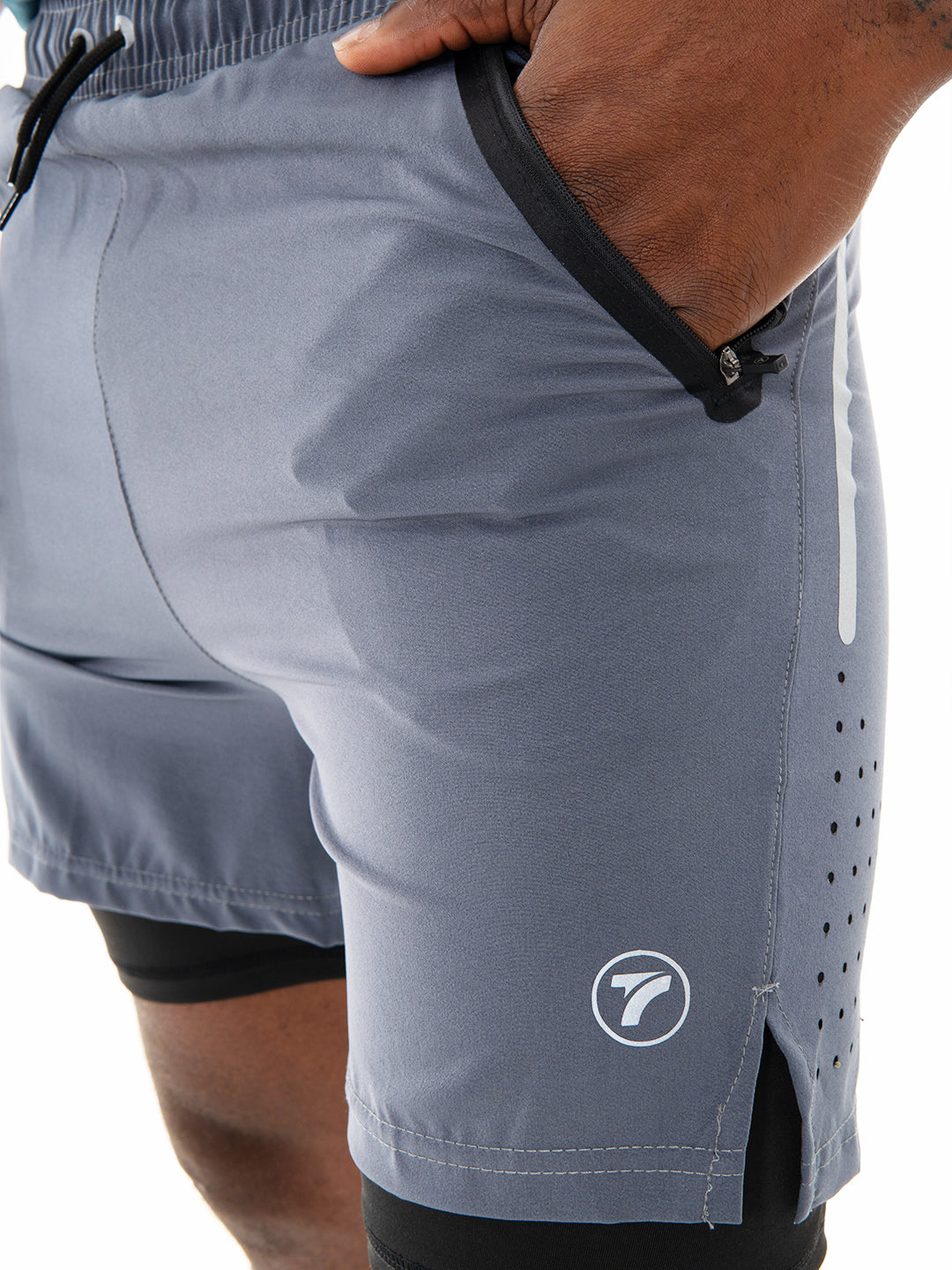 PANTALONETA TRACK - GRIS OSCURO- 13