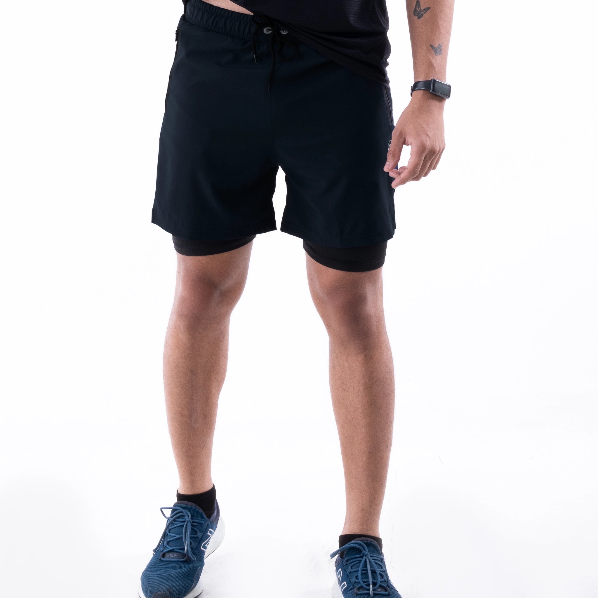 PANTALONETA TRACK - NEGRO-10