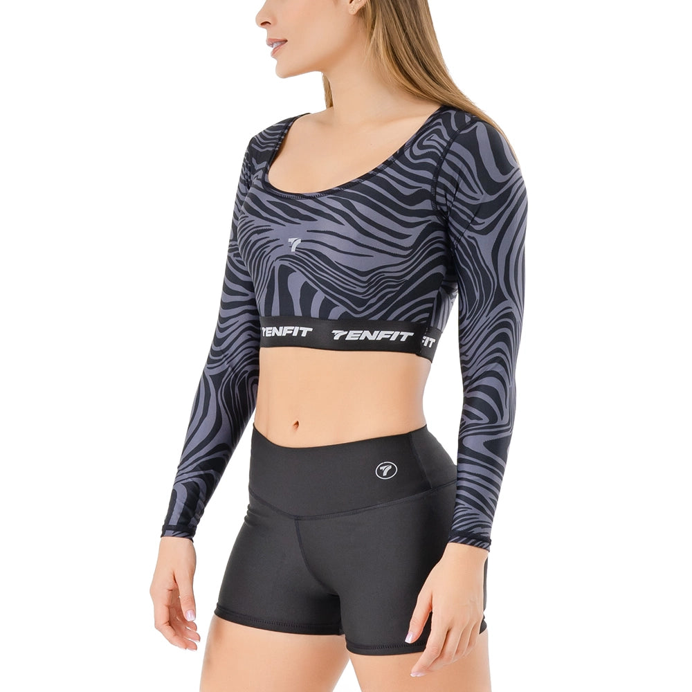 BUZO TOP LUXOR - GREY ZEBRA