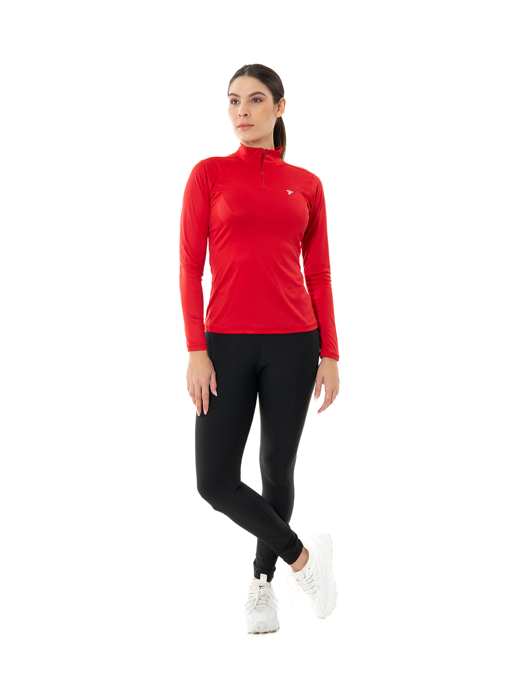 BUZO ROLLING MUJER - ROJO