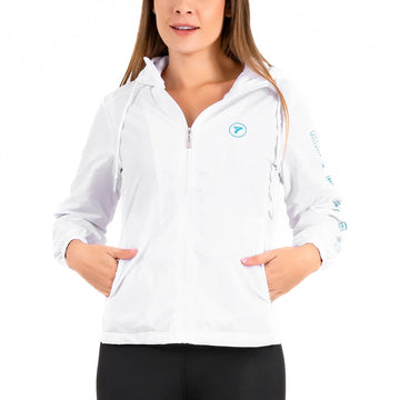 CHAQUETA ROMPEVIENTO THUNDER M - BLANCO