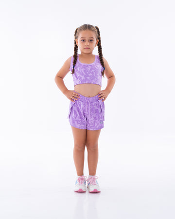 CONJUNTO RUNNING TINY-LILA OSCURO