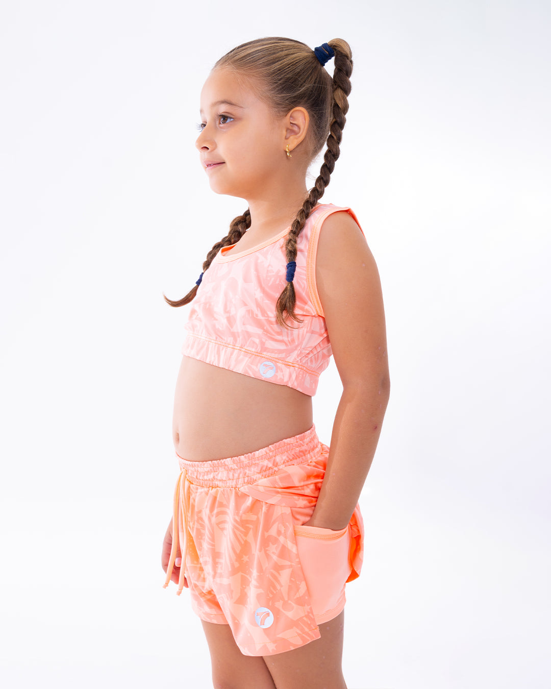 CONJUNTO RUNNING TINY-MANDARINA