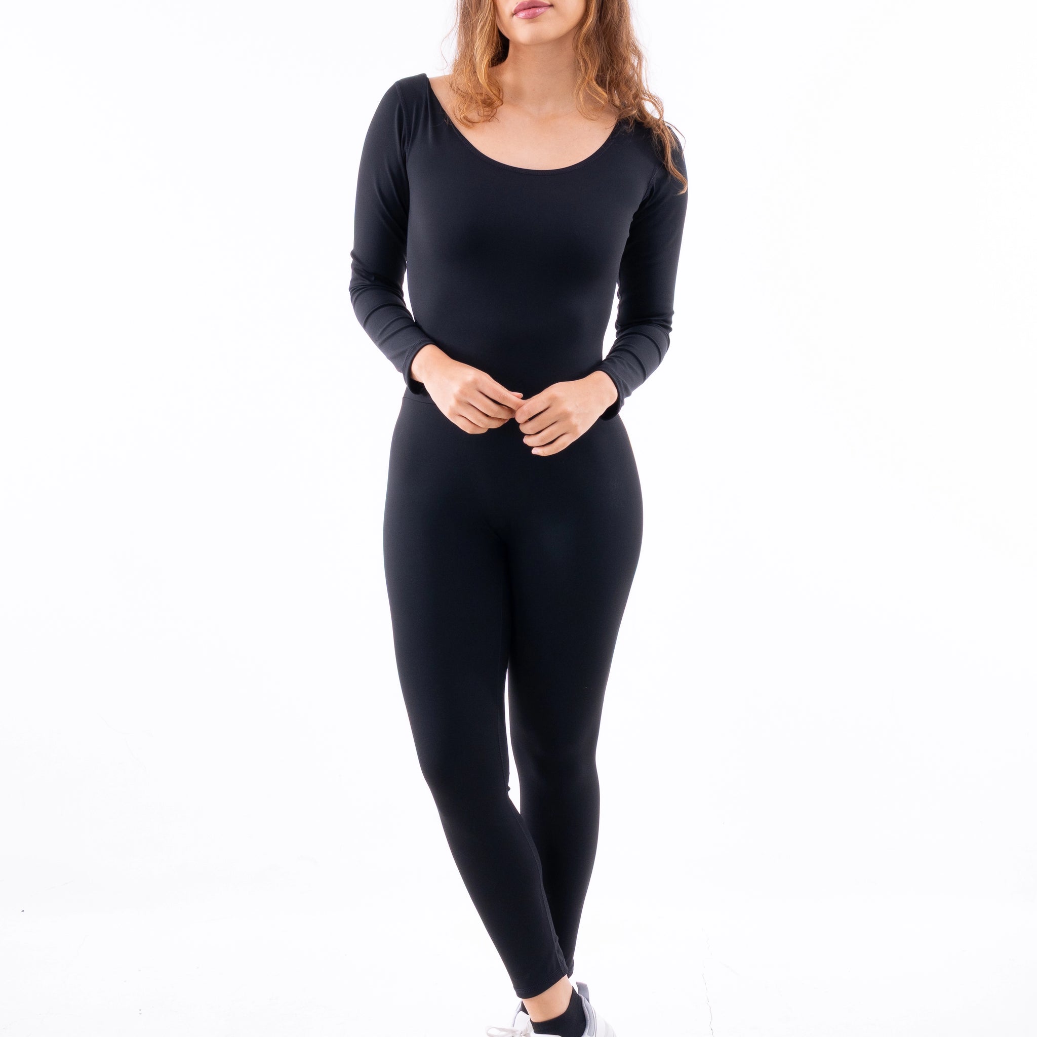 ENTERIZO MANGA LARGA STEEL- NEGRO