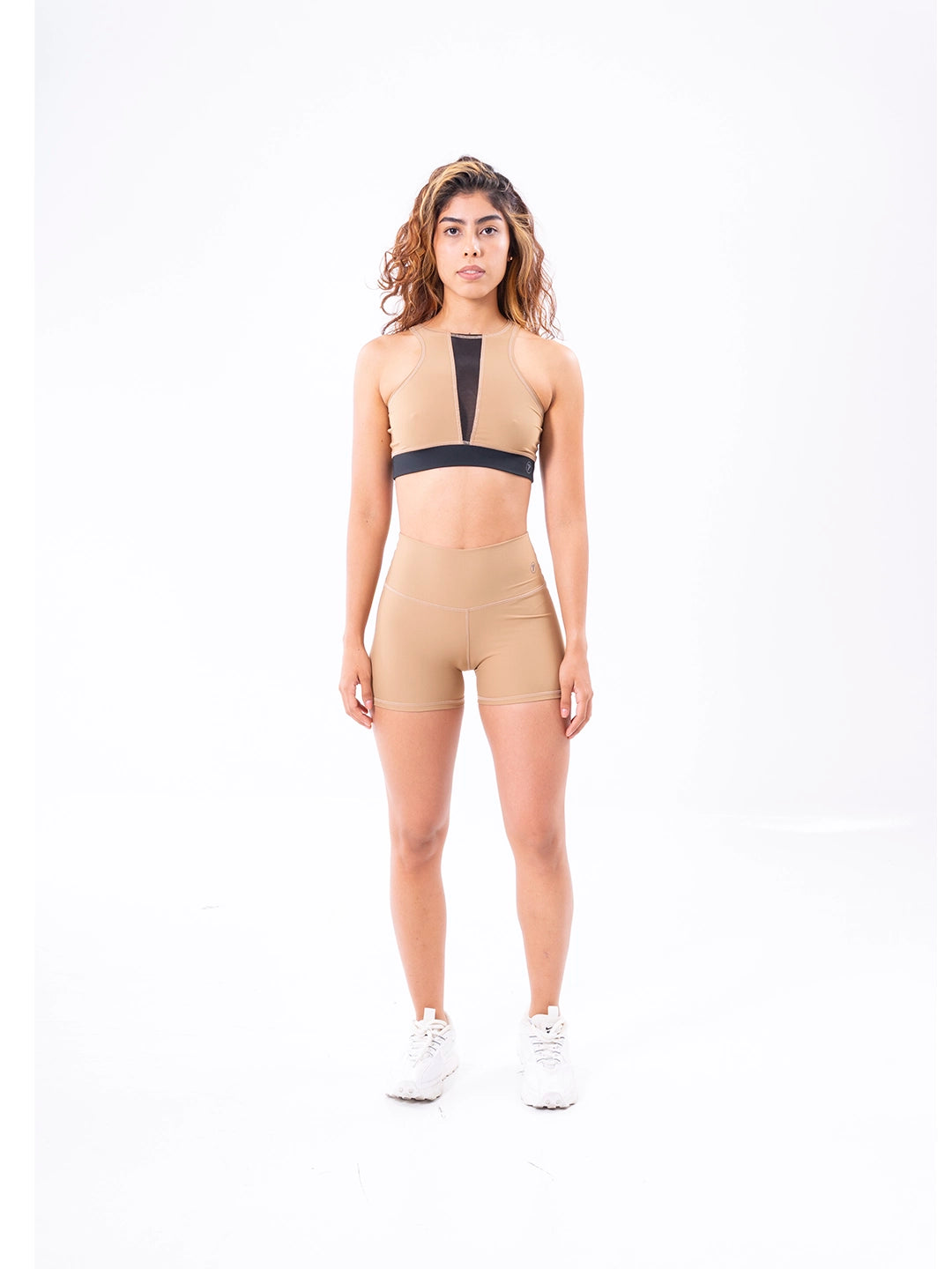 EXTRACORTO NYLON UNICOLOR - CAQUI