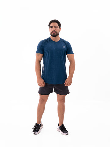 CAMISETA QUICK DRY M4 - AZUL TURQUI