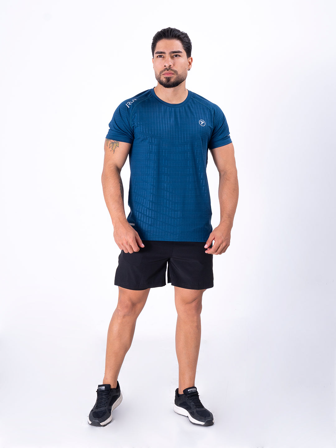 CAMISETA QUICK DRY M3 - AZUL PETROLEO
