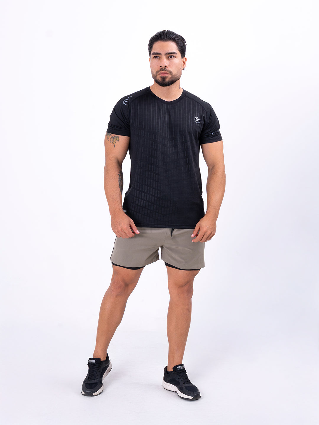 CAMISETA QUICK DRY M3 - NEGRO