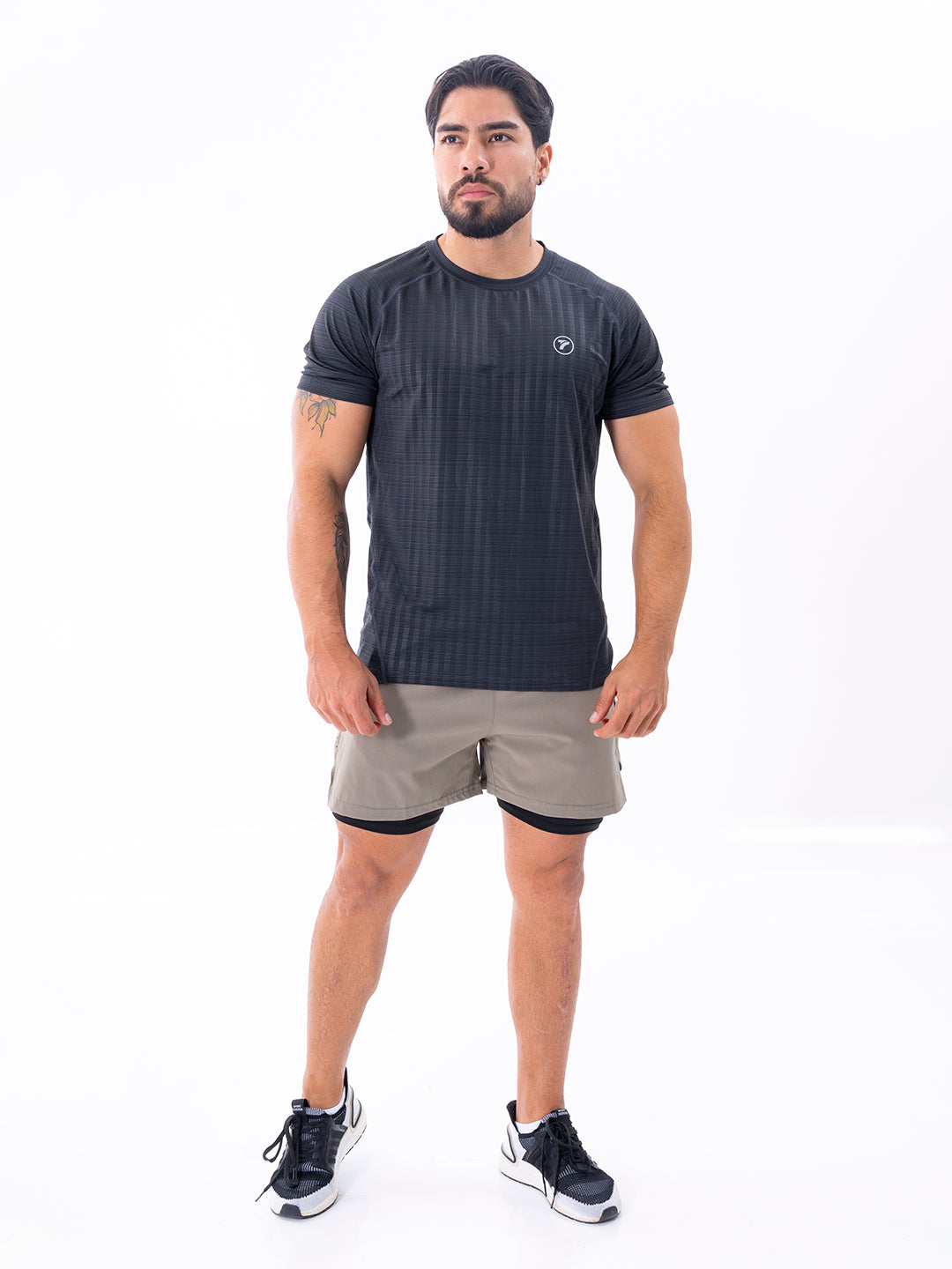CAMISETA QUICK DRY M5 - GRIS OSCURO