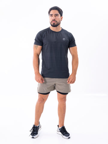 CAMISETA QUICK DRY M5 - GRIS OSCURO