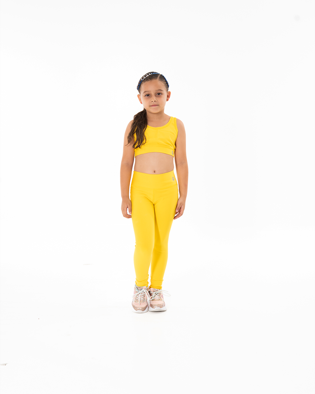 CONJUNTO TINY UNICOLOR - AMARILLO