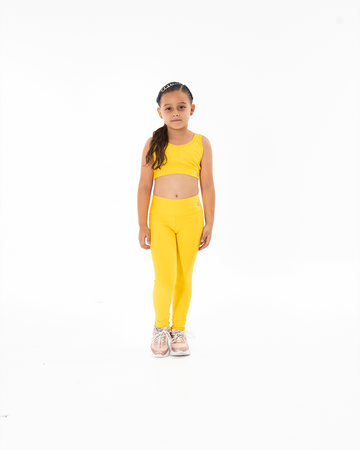 CONJUNTO TINY UNICOLOR - AMARILLO